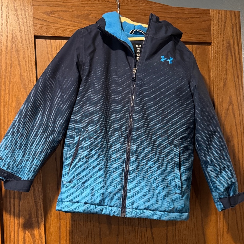 Under Armour Navy and Light Blue Jacket